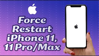 How to Restart iPhone 11 11 Pro amp 11 Pro Max Reboot Frozen Unresponsive [upl. by Nyer]