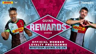 Quins Rewards  Harlequins Official Loyalty Programme [upl. by Collbaith]