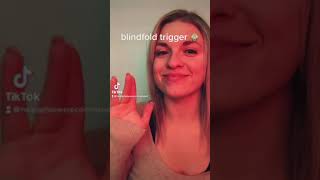 ASMR blindfolding you for tingles [upl. by Annoel723]