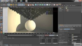 C4D VRAY Tutorial [upl. by Heaps]