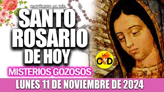 EL SANTO ROSARIO DE HOY LUNES 11 DE NOVIEMBRE de 2024 MISTERIOS GOZOSOS EL SANTO ROSARIO MARIA [upl. by Kirkwood]