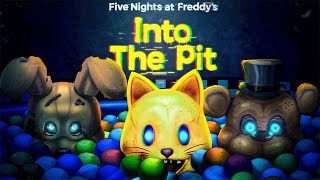 FNAF Into The Pit Full Game TWO ENDINGS [upl. by Atteuqaj]