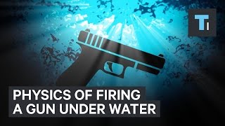 Physics of firing a gun under water [upl. by Proudman]