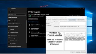 Windows 10 FeatureUpdate über die WindowsUpdate Funktion erzwingen  Safeguard deaktivieren [upl. by Annabelle]