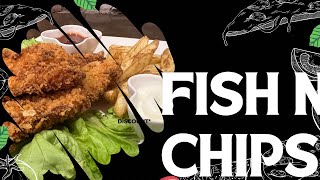 fish n chips recipe crispy fish n chips by Surriyas Kitchen [upl. by Okimuk]