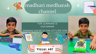 quotAlphabet Drawing Fun with Medhansh A से K तक क्रिएटिविटी का धमालquot drawingforkids funlearning [upl. by Barrington]