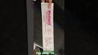 Pap smear kit to detect cervical cancer pathology likesharesubscribe MedicoMishtii [upl. by Gnagflow]