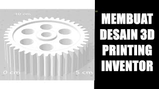 cara membuat desain 3d printer Autodesk Inventor [upl. by Kirk234]