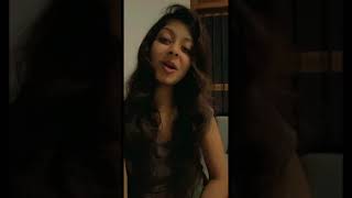 Hadisida Manda  Kanchana Anuradhi  Short cover by Hiruni Sanjana [upl. by Ahcim]