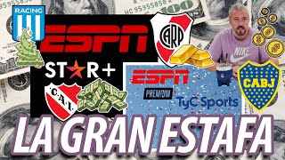 La estafa del fútbol codificado  Análisis picante sobre la TV en los amistosos de verano [upl. by Rochester]