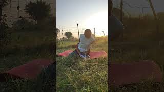 🤸🤸 waitforend motivation farmer PrineetiBishnoi29 trending yogamat like suscribe [upl. by Ahsenyt]