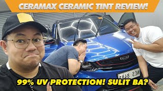 Ceramax Nano Ceramic Film Tint Review  99 UV Protection  Feat RiT amp Keep It Social PH [upl. by Michale]