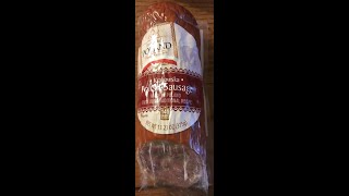 Journey to Poland Flavors of the World Krakowska Polish Sausage Review [upl. by Misak289]