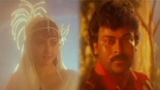 Love Scene Between Chiranjeevi amp Sridevi  Telugu Movie Love Scenes  Shalimar Cinema [upl. by Lodnar]