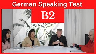 German Speaking Test Telc Level B2 with feedback Mündliche Prüfung telc B2 2024 [upl. by Merridie]