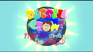 Russel Crowe Fighting Around The World [upl. by Htezil753]