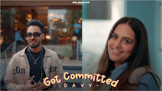 Got Committed Official Video  Davy  Simar kaur  Punjabi song 2024  Pro Media [upl. by Julian]