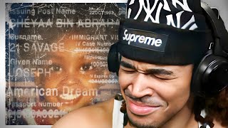 plaqueboymax reacts to 21 Savages new album [upl. by Eeralav]