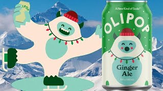 Olipop Ginger Ale Soda Tasting [upl. by Nnovahs]