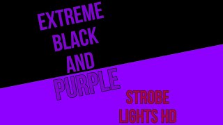 1 Hour Extreme Fast Purple Strobe Lights SEIZURE WARNING [upl. by Razaele]