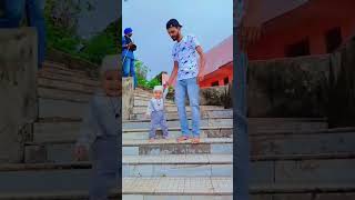 love punjabisong cute baby manbir Dhillon father Saab youtubeshorts [upl. by Halda]