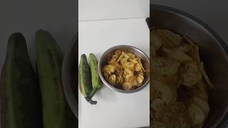 Banana chips Very easy and crispyAmbuldavlogs [upl. by Yssim]