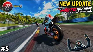 new update Moto rider bike racing game 2024 👍🏻 [upl. by Kathlene]