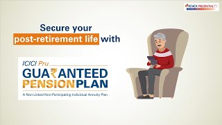 Benefits of ICICI Pru Guaranteed Pension Plan [upl. by Hosbein70]