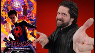 SpiderMan Across The SpiderVerse  Movie Review [upl. by Ynatsyd]