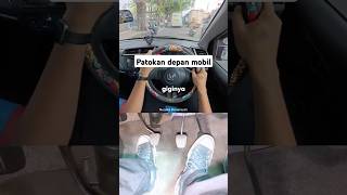 Tutorial patokan depan mobil saat macet tutorialnyetirmobil nurjakafirmansyah [upl. by Franchot]