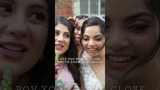 Akshay amp Melody Wedding  POV of being too close with your Bridesmaid [upl. by Ordnasil]