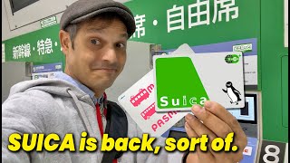 SUICA IC Card Update are they available yet [upl. by Airot]