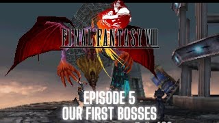 Final Fantasy VIII Steam  Episode 5  OUR FIRST BOSSES [upl. by Eillas64]