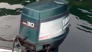 Yamaha 1992 mod 30Hk Autolube  D [upl. by Jordana]