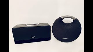 Teufel Boomster NG vs HK Onyx Studio 5 Sound Comparison [upl. by Lebezej]