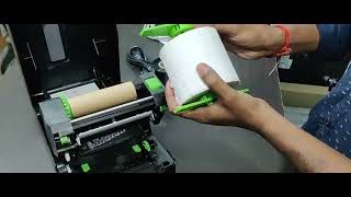 TSC BARCODE PRINTER I TSC BARCODE PRINTER UNBOXING amp BARCODE ROLL amp WALL CARBON INSTALLATION [upl. by Prasad605]