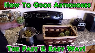 How To Cook Artichokes The Fast And Easy Way Garden To Table 🌱 [upl. by Cole]