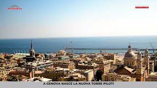 A Genova nasce la nuova Torre piloti il timelapse [upl. by Renault]