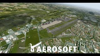 Aerosoft Official Roma Ciampino X Video [upl. by Bayless]