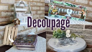 DIY Decoupage ideas Creative ways to Decoupage [upl. by Eerb]