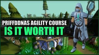 Actual XP Rates For Prifddinas Agility Course [upl. by Rolfston]