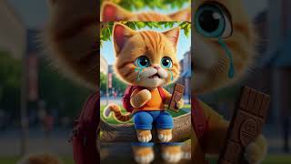 They Stole the Kittens Chocolate cat catsofyoutube ai aiart chubby [upl. by Oicirbaf]