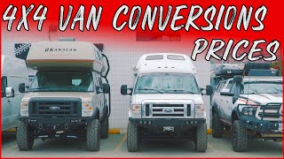 Choosing 4x4 Van Conversion for Van Life  Mercedes Sprinter 4x4  Ford Transit 4wd  Ford Econoline [upl. by Lucienne4]