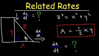 Related Rates  The Ladder Problem [upl. by Inar]