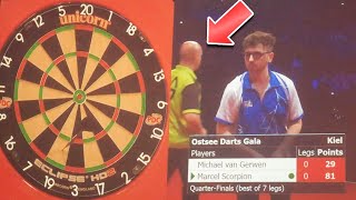 Michael van Gerwen vs MarcelScorpion  Das komplette Spiel [upl. by Curry]