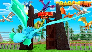 THE START OF DRAGON PARK  Minecraft DragonFire Official 40 [upl. by Stromberg352]