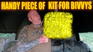 New item to keep my clothes clean and dry in my bivvy  carp fishing [upl. by Annez]