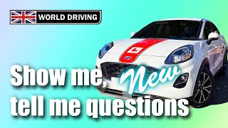 NEW Show Me Tell Me Questions 2024 UK Driving Test Questions [upl. by Asselam]