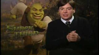 Mike Myers interview for Shrek the third [upl. by Nnaeirelav]