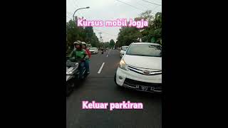 Kursus mobil Jogja belajar keluar parkiran shorts viralvideo fyp kursusmobil kursusmobiljogja [upl. by Idnyl]